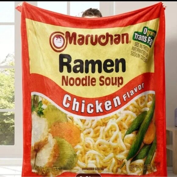 Ramen 🍜 Noodle Blanket